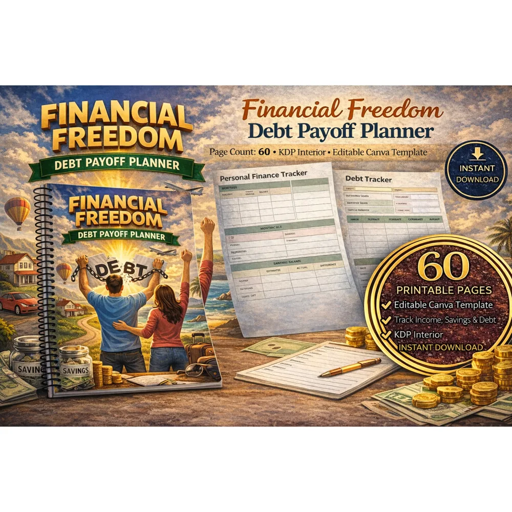 Financial Freedom Debt Payoff Planner