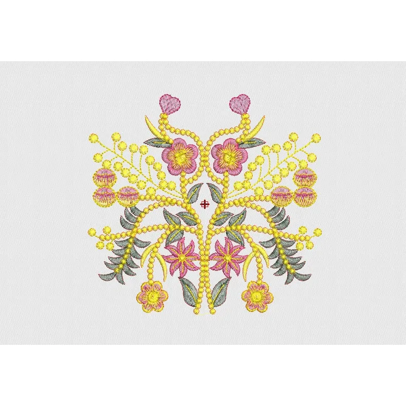 Flower Embroidery Design