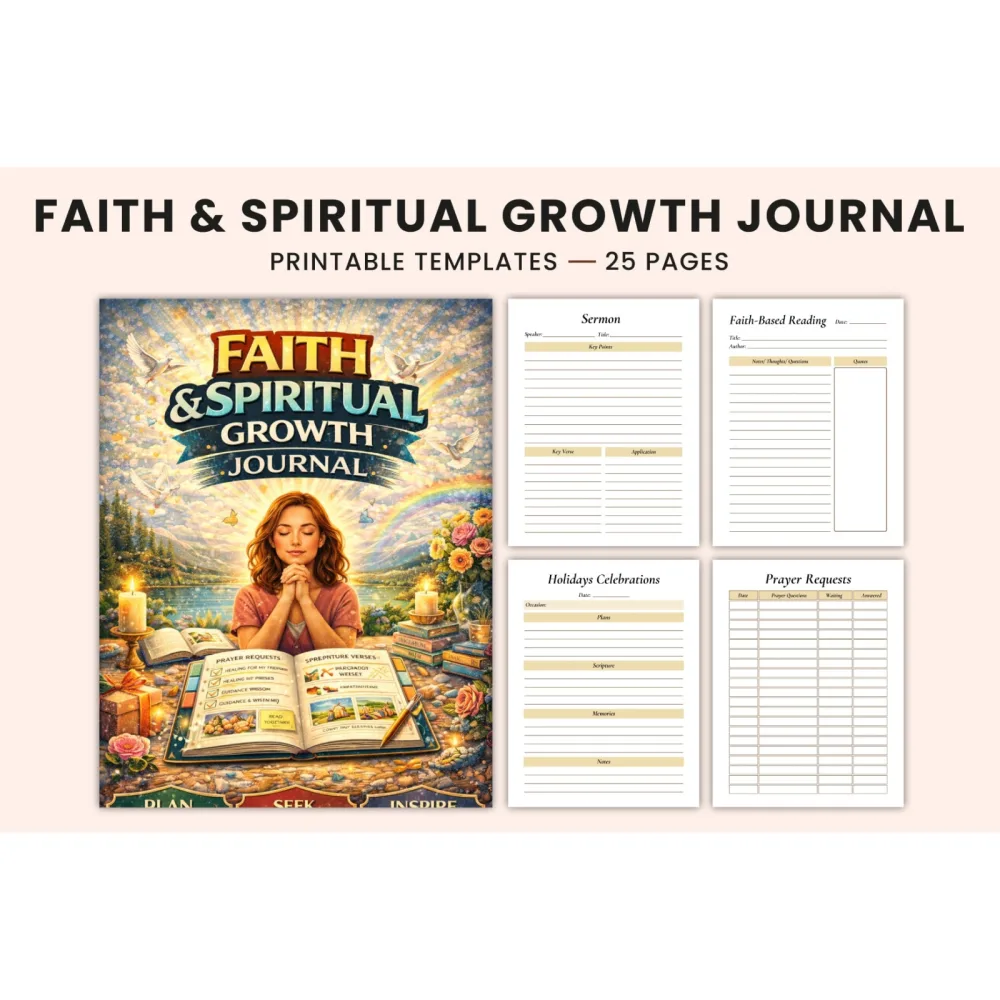 Faith Spiritual Growth Journal