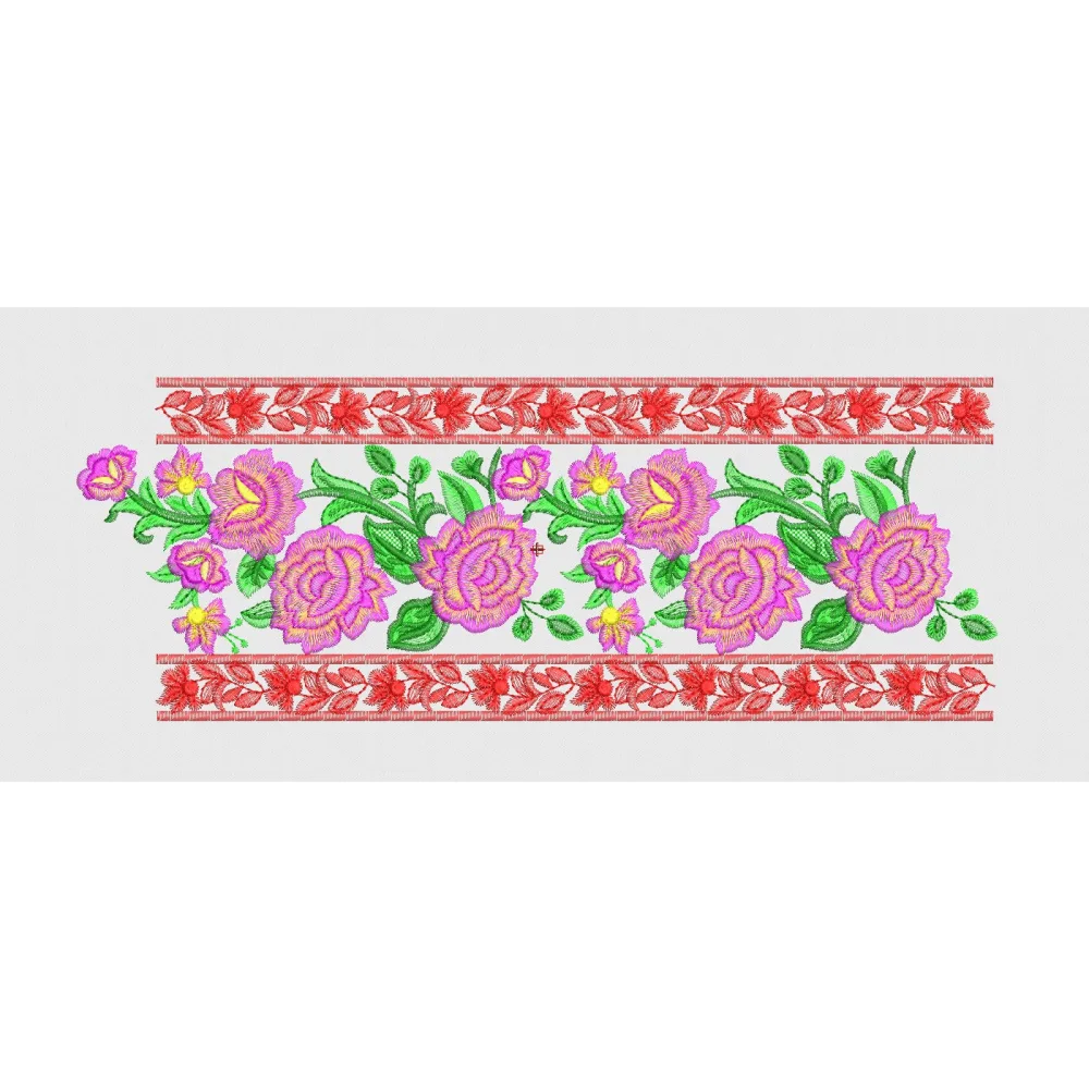 Flower Embroidery Design