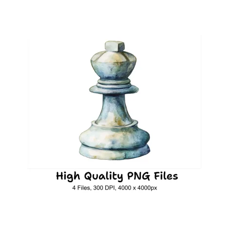 Chess Pieces Clipart Bundle