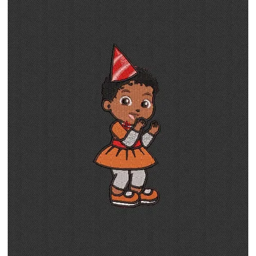 Kid Embroidery Design