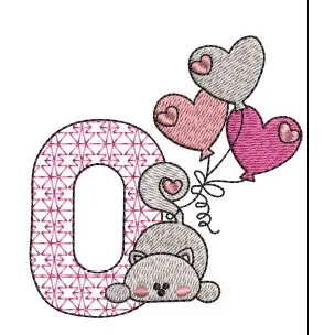 Cat Embroidery Design