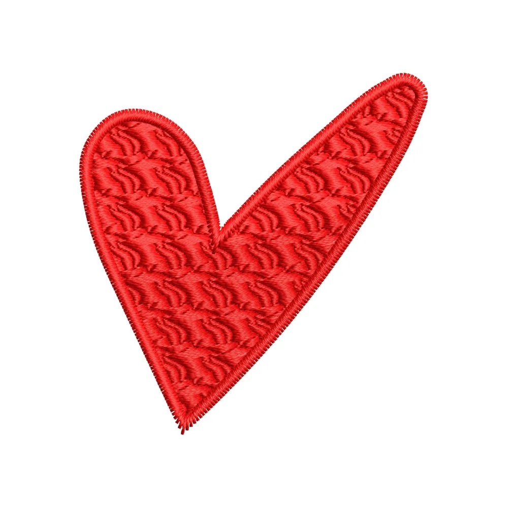 Heart Embroidery Design