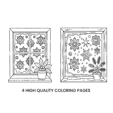Winter Wonderland Fun Coloring Books