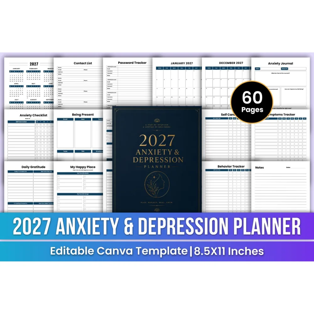 Anxiety Depression Planner