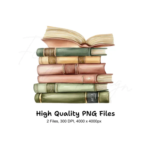 Book Clipart Bundle