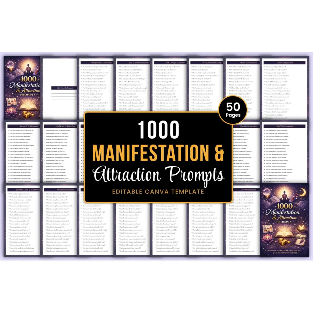 Manifestation Attraction Prompts