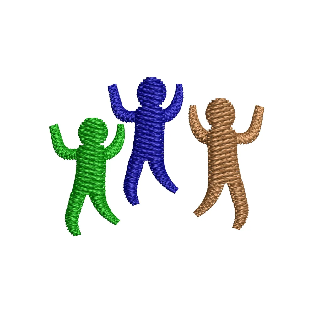 Chilled Dancing Embroidery Design