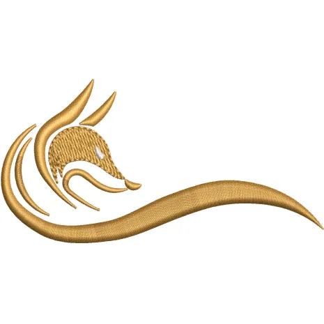 Fox Embroidery Design