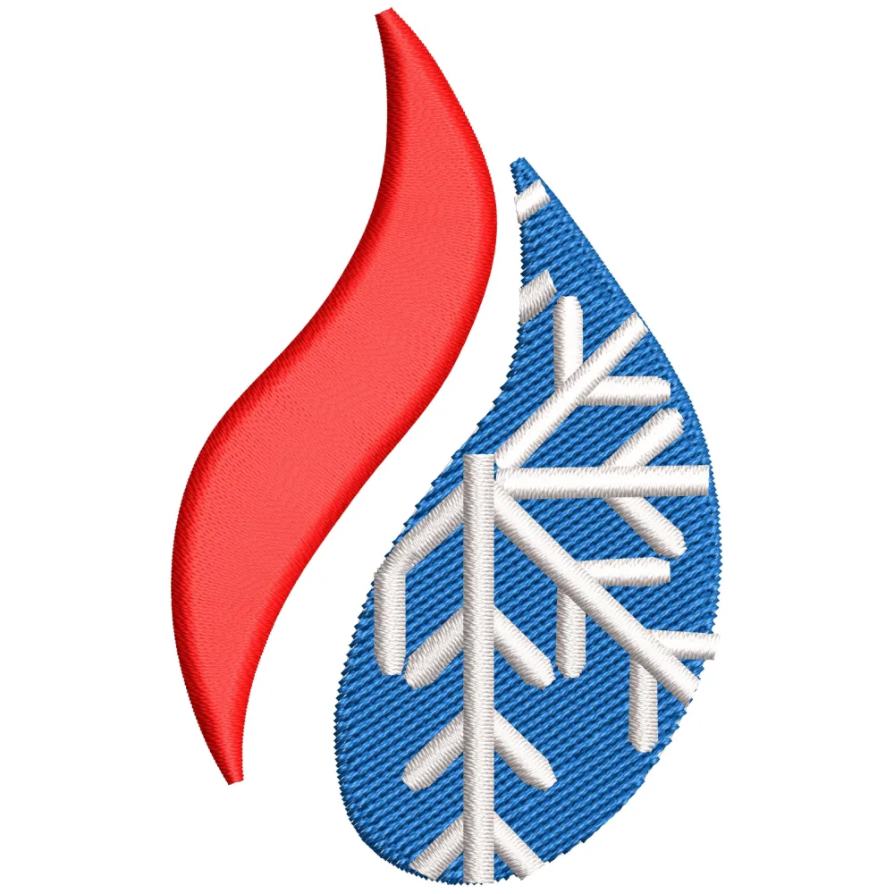 Healthy Lungs Embroidery Design