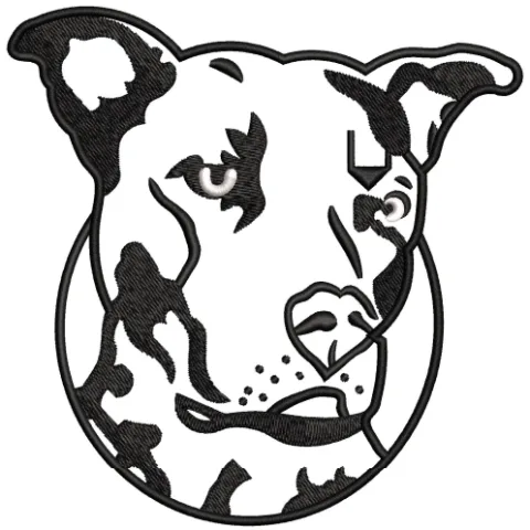 Dog Embroidery Design