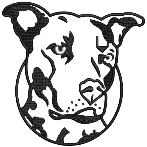 Dog Embroidery Design