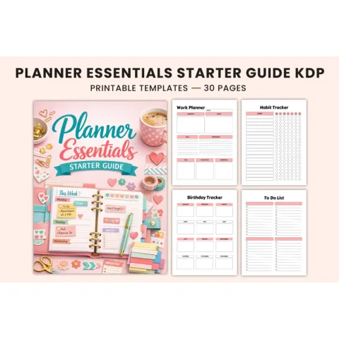 Essentials Starter Guide Planner