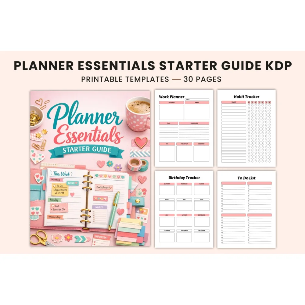 Essentials Starter Guide Planner