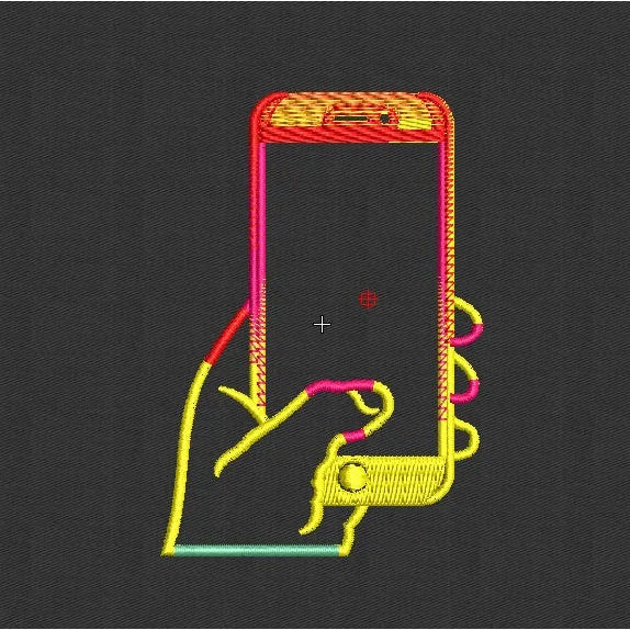Mobile Embroidery Design