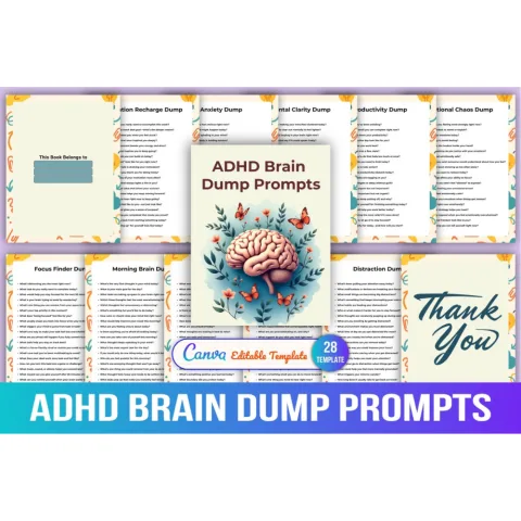 ADHD Brain Dump Prompts for Better Focus