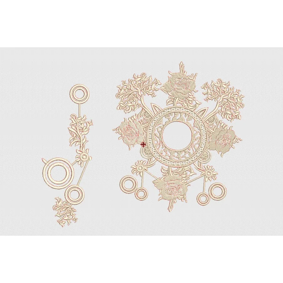 Flower Embroidery Design