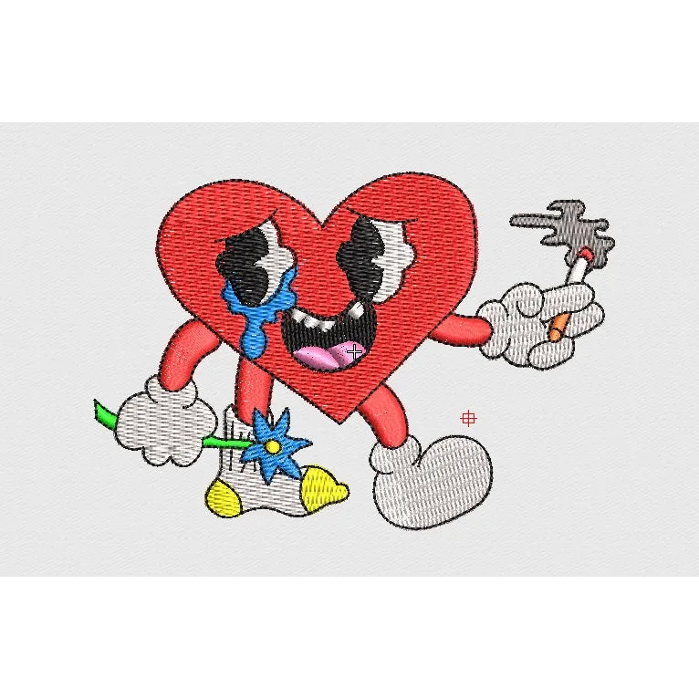Heart Embroidery Design