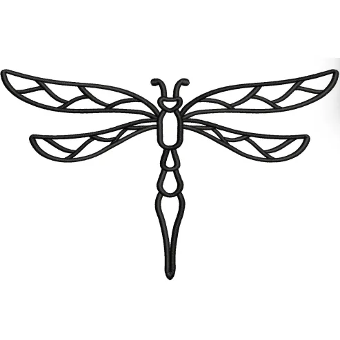 Dragonfly Embroidery Design