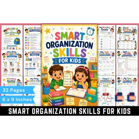 Smart Organization Skills For Kids