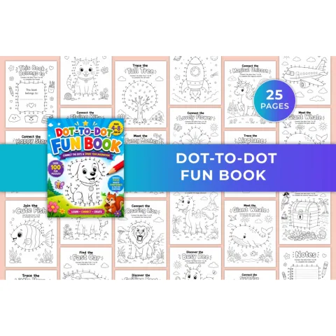 Dot To Dot Fun Book