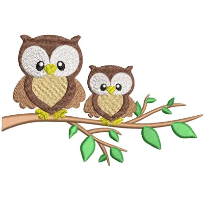 Owl Embroidery Design