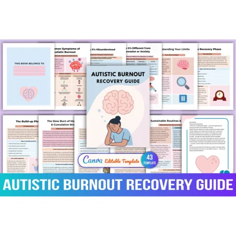 Autistic Burnout Recovery Workbook
