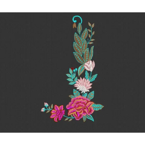Flower Embroidery Design