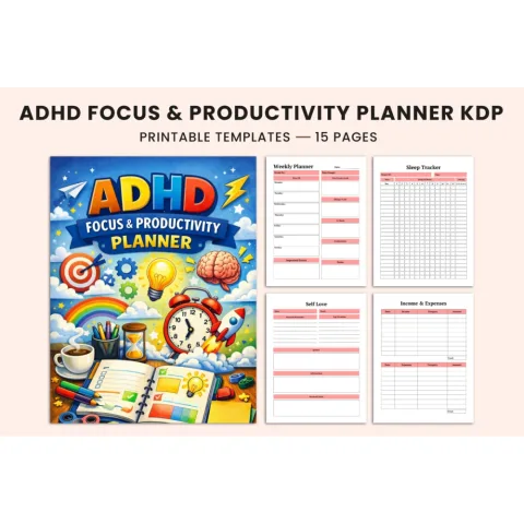 ADHD Focus Productivity Planner
