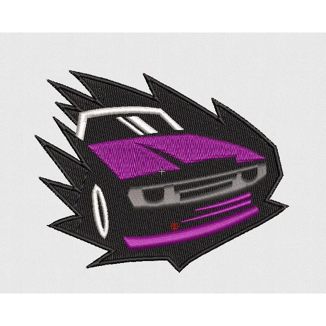 Car Embroidery Design