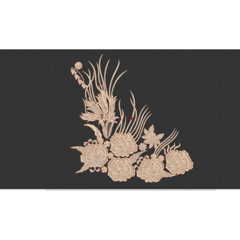 Flower Embroidery Design