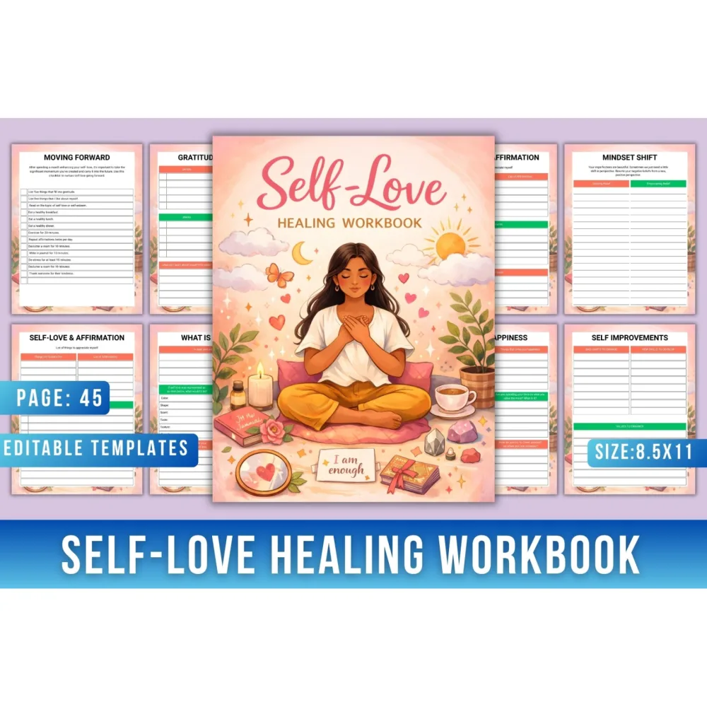 Self Love Healing Workbook