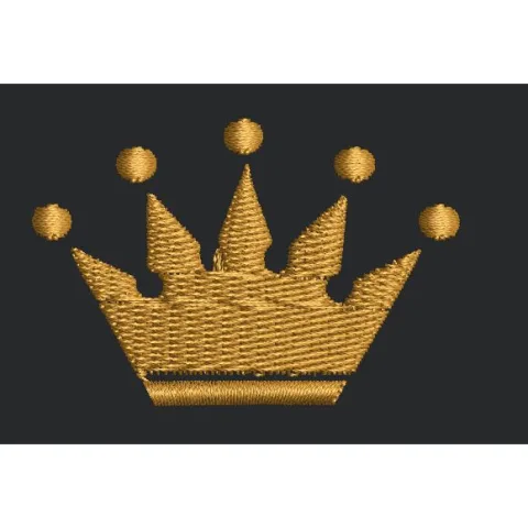 Crown Royal Symbol Embroidery Design