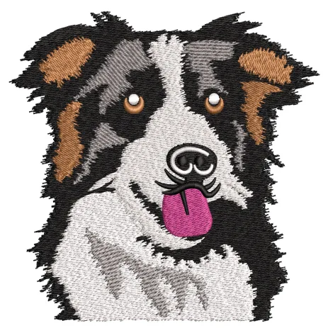 Dog Embroidery Design