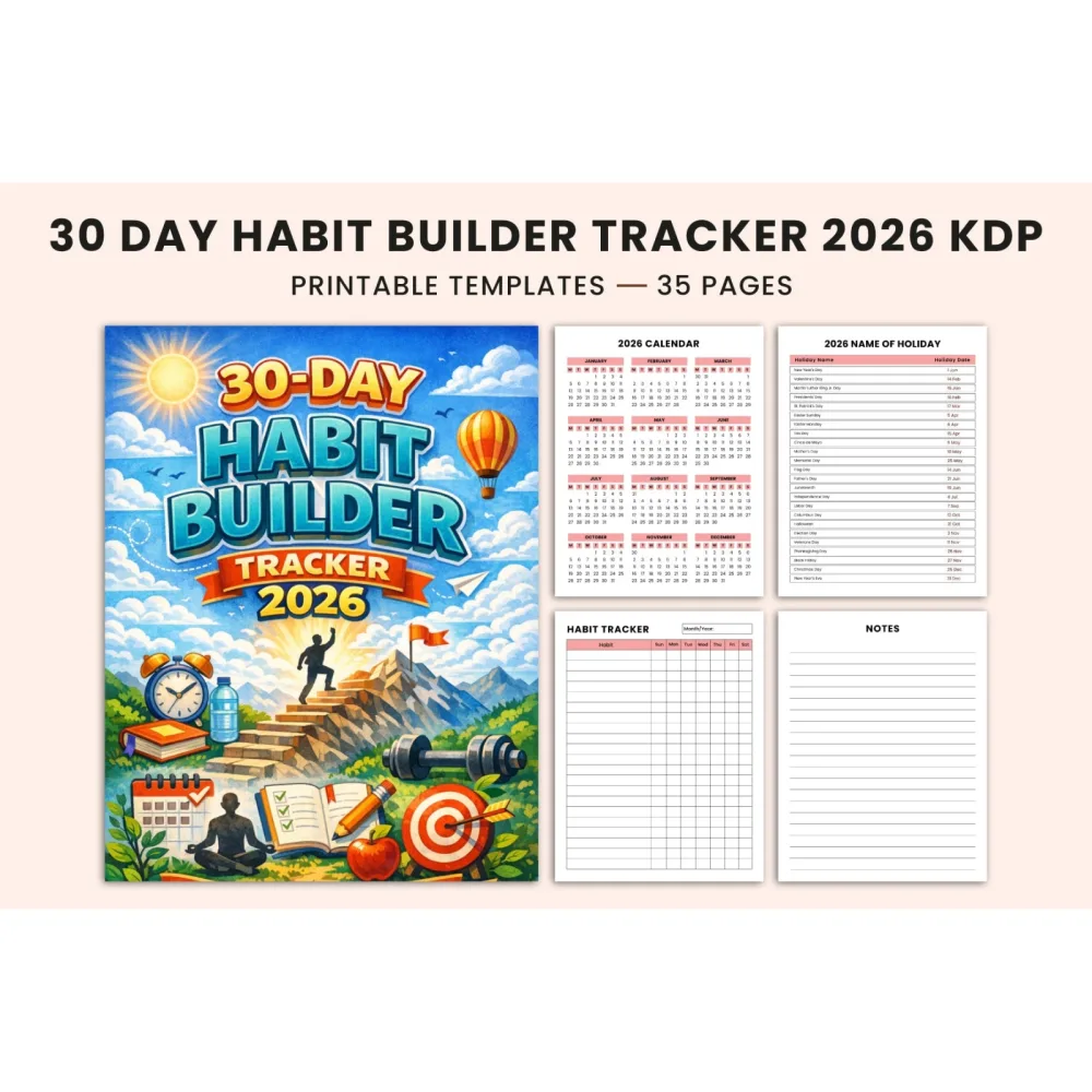 Day Habit Builder Planner