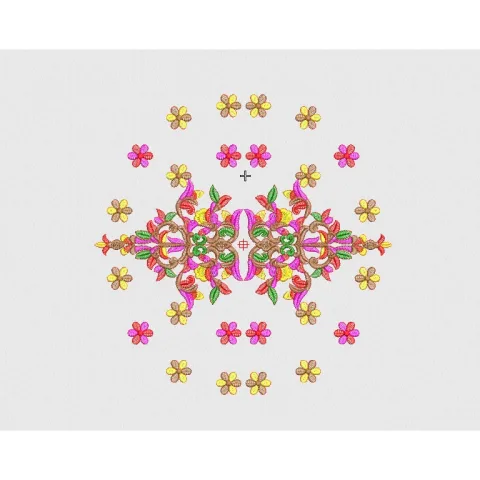Flower Embroidery Design