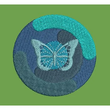 Butterfly Embroidery Design