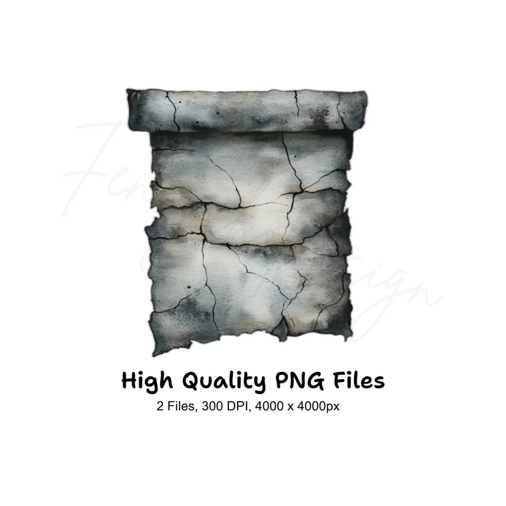 Aged Scroll Clipart Bundle