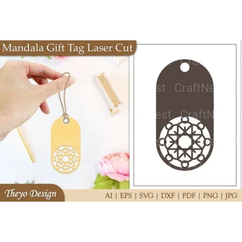 Laser Cut Tags SVG Bundle