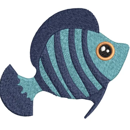 Fish Embroidery Design