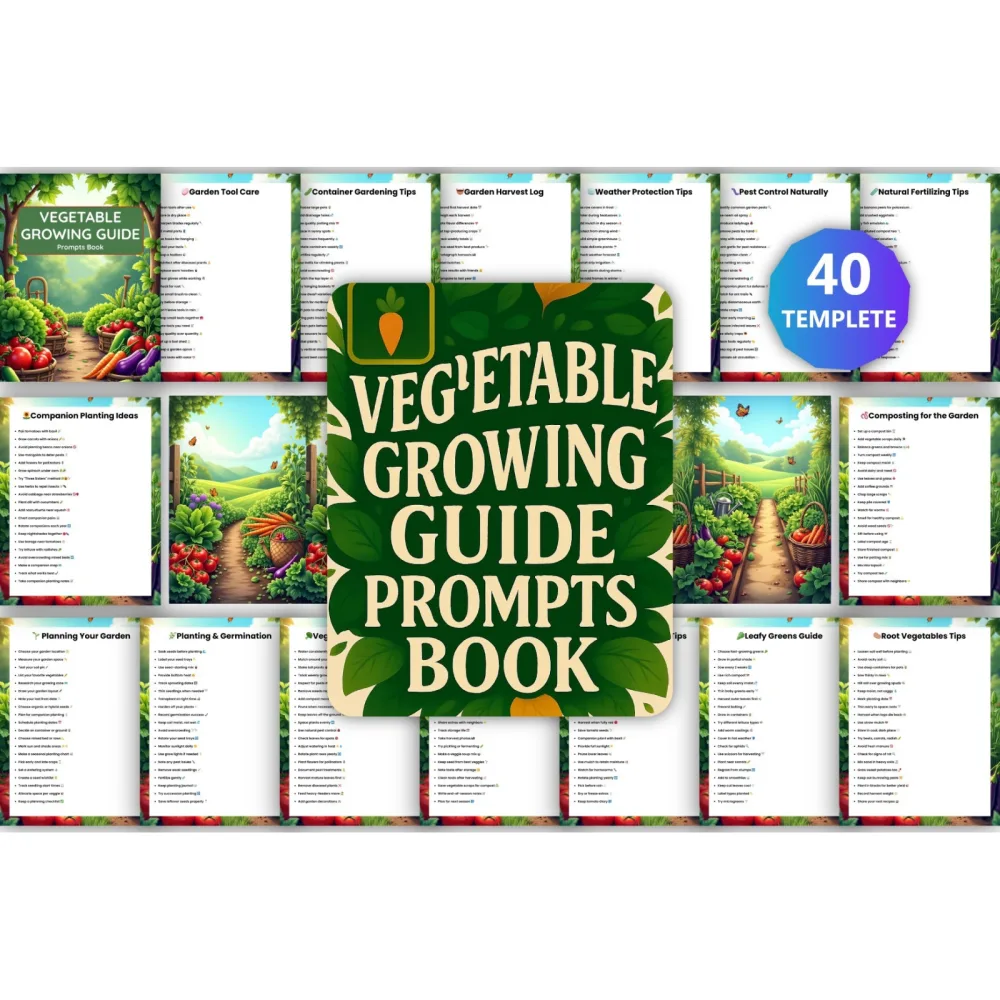 Comprehensive Vegetable Growing Guide