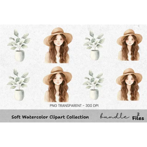 Soft Clipart Bundle