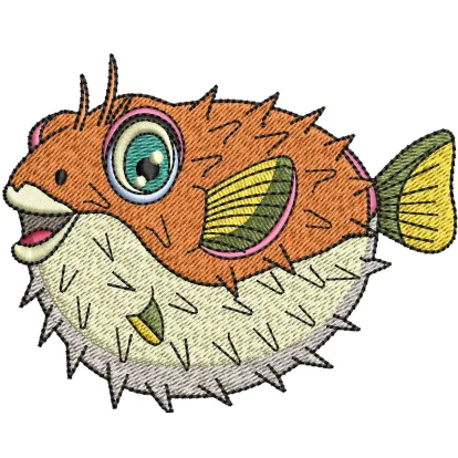 Fish Embroidery Design