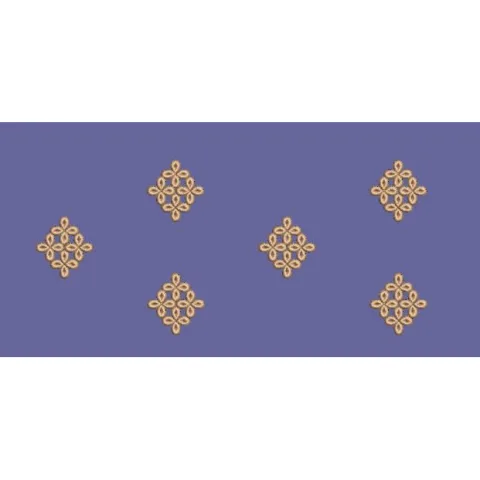 Geometric Diamond Lattice Booti Embroidery Design