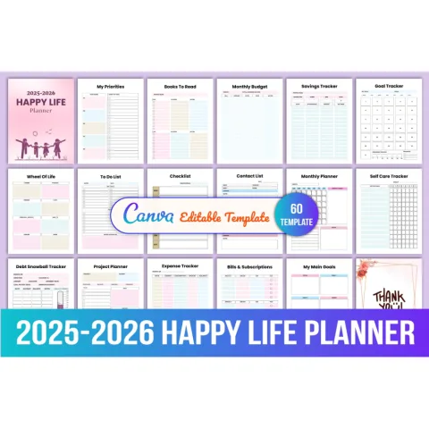Happy Life Planner