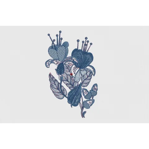 Flower Embroidery Design