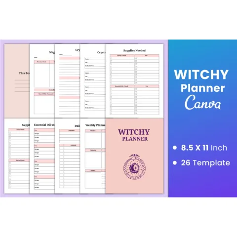 Witchy Planner: Mystical Organization Tool