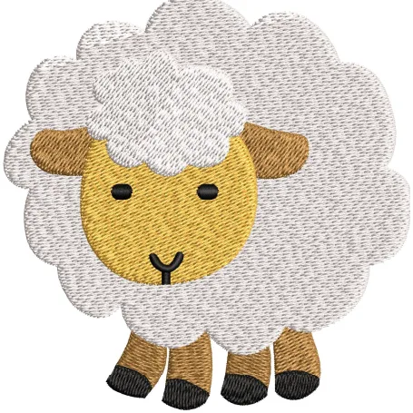 Sheep Embroidery Design