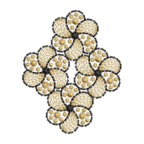 Glow Stitch Embroidery Design